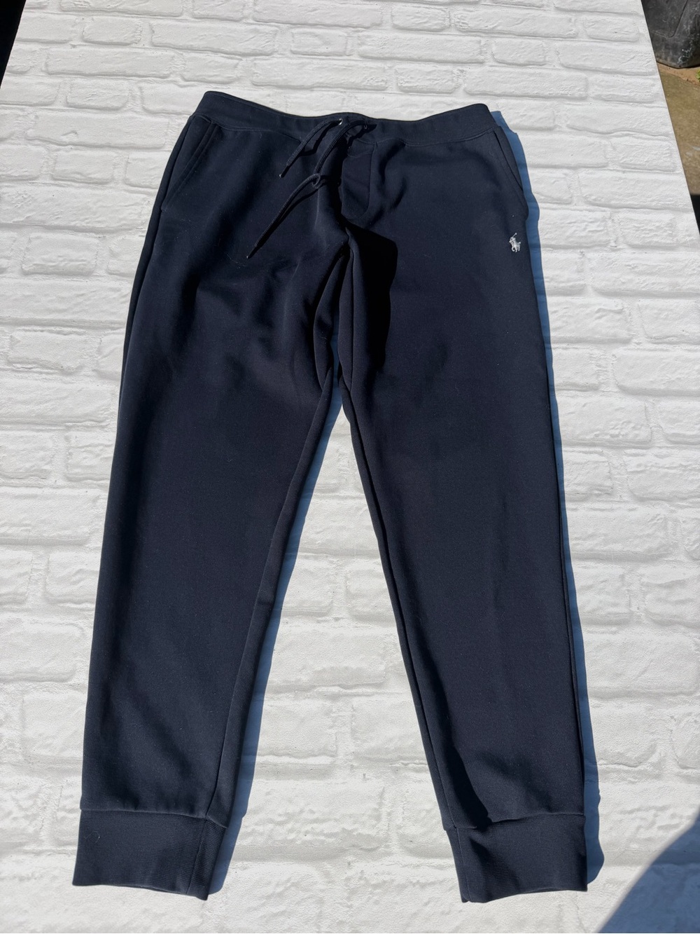 Polo by Ralph Lauren Navy Drawstring Joggers Sweatpants Large